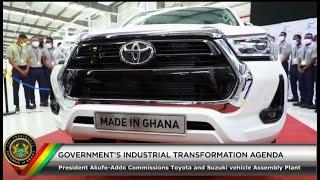 Toyota & Suzuki open up car assembly factory in Ghana, West-Africa