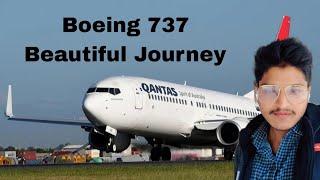 Boeing 737  Gameplay Qantas Beautiful Journy X Plane flighr Simulator.