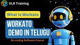 Workato demo in Telegu by hari - vlr training - what is Workato integration middleware