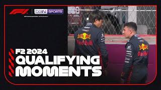 BIZARRE crash for Campos Racing drivers in Qualifying! | Formula 2 Azerbaijan Grand Prix 2024