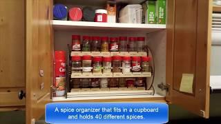 Spice organizer -- another great product from Vector Innovation