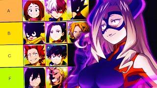 BEST Characters in My Hero Academia The Strongest Hero! | Tier List