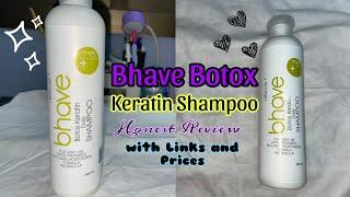 Bhave Botox Keratin Daily Shampoo honest  review | Affordable Haircare Sulphate Free Shampoo