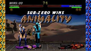  UMK3 Secret Ermac/Classic Sub-Zero/Human Smoke "Ghost" Animality