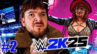 Sie hat ihr ERSTES Match  Das ist ZU VIEL ! WWE 2K25 MY RISE  #2