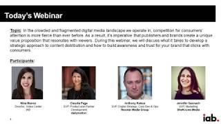 IAB Webinar: Unveiling the Future of Content Distribution