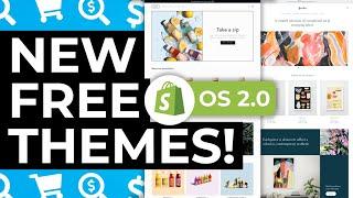 Shopify Just Released 2 NEW FREE O.S 2.0 Themes! (Studio & Taste)