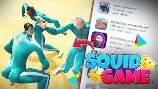 TRYING THE CRAZIEST SQUID GAME GAMES ON PLAY STORE! 