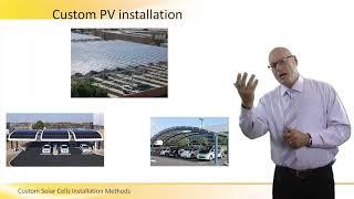 Custom Solar Cells Installation Methods