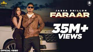 Faraar (Official Video) Jassa Dhillon | Gur Sidhu | Punjabi Song | Brown Town Music