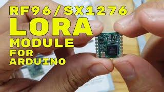 UNBOXING OF LORAWAN MODULE RF96 OR SX1276 868MHZ END NODE