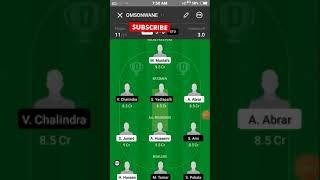 UME vs STO  Dream11 Team 21/07/2021 match 6.30pm ecs t20-sweden | ume vs sto dream team #shorts