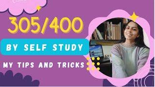 How I scored 305/400 in CA Foundation with SELF STUDY ? All About My Preparation Strategy