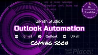 Outlook Automation..... Coming Soon