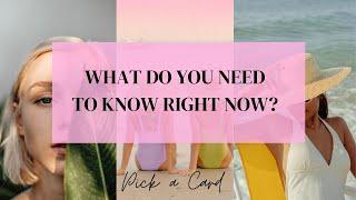 Pick a Card  WHAT DO YOU NEED TO KNOW?!? ‍️ Timeless Tarot Reading!!!