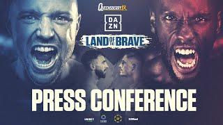 Josh Taylor vs Ekow Essuman! Live Press Conference | Land of the Brave 󠁧󠁢󠁳󠁣󠁴󠁿 