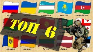 ТОП 6 Сравнение по заявкам! Армия стран. Военная мощь