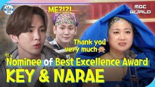 [C.C.] Got All the Awards ! MBC Entertainment Awards #KEY #NARAE #HYUNMOO