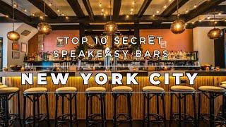 Top 10 Secret Speakeasy Bars in NYC