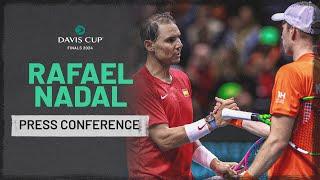 Rafael Nadal Post Match Full Press Conference | 2024 Davis Cup Finals Malaga