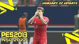 PES 2013 NSP 2022 | LATEST TRANSFER JANUARY 22 |  GAMEPLAY | FC BARCELONA VS FC BAYERN MUENCHEN