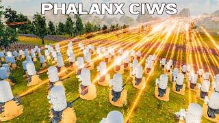 500 PHALANX CIWS vs 400,000 EVIL ARMY | Ultimate Epic Battle Simulator 2 UEBS 2