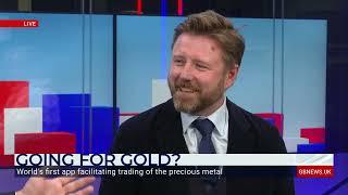 Jason Cozens, Glint CEO, interviewed live on GB News by Liam Halligan for 'On The Money'
