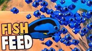 Feed and Grow Fish - BIGGEST BABY ARMY EVER, MONSTER ANGLER FISH - Fish Feed Gameplay