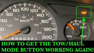 Fix Broken Tow/Haul Button on Chevrolet Silverado