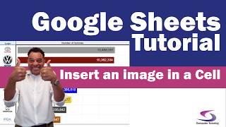 Google Sheets Tutorial: Insert Image in a Cell - How to add picture within a spreadsheet cell
