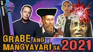 NOSTRADAMUS 2021 Predictions sa PILIPINAS (ft. Baba Vanga/Ahbigya A/Elon Musk)|GRABENG HULA! TAGALOG