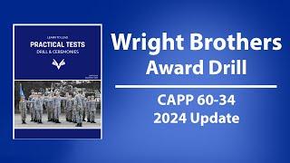 Wright Brothers Award Drill & Ceremonies | CAPP 60-34