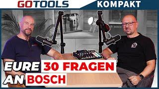 Tool Talk Folge 3: Grill den Losse: 30 ehrliche Fragen an den Bosch-Anwendungsberater!