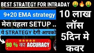 9&20EMA strategy से Intraday Trading मे डेली पैसा डबल कारो