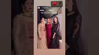 Rabedca Zarnab Shahtaj khan on Meral khan barat insta story(1)