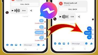 How to Fix Messenger Couldn't Send the Message Problem 2024