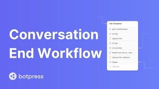 Conversation End Workflow