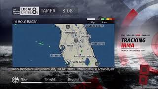 Hurricane Irma Local Forecast 8 - 9/11/17