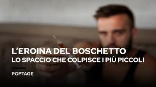 L'eroina del boschetto: lo spaccio che colpisce i piccoli