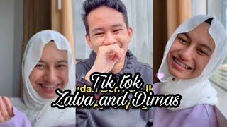 Tik tok Zalva and Dimas || Bikin baper