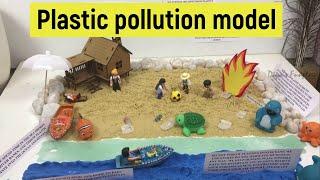 Plastic pollution model | What is plastic pollution? | Harmful effects of plastics