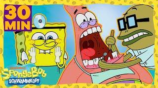 SpongeBob | 30 MINUTEN der besten medizinischen Momente in Bikini Bottom| SpongeBob Schwammkopf