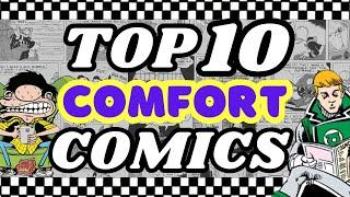 TOP 10 COMFORT COMICS | Carl Barks | Jack Kirby | Peter Bagge | Underground Comix | Funny | Humor