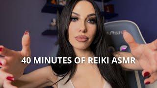 40 MINUTI DI REIKI ASMR SILENZIOSO - MOVIMENTI DI MANI IPNOTICI CON MOUTH SOUNDS (fast & aggressive)