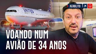 Atravessando o OCEANO em um 767 de 34 anos! | EP. 1094