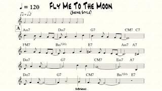 Fly Me To The Moon / Backing Track (Swing Style BPM 120)