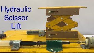 Hydraulic scissor lift mechanical engineering final year project
