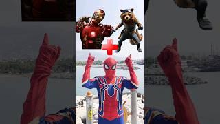 Ironman EXE + Rocket Raccoon = Marvel Animation #spiderman #ironman #avengers