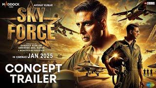 Sky Force | Concept Trailer | Akshay Kumar | Sara Ali Khan | Nimrat Kaur | Jio Studios | 2025