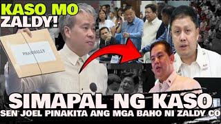 ZALDY CO SINAMPAL SA MUKHA NG KASO NI SEN JOEL VILLANUEVA /PINA ALALA ANG MGA BAHO NITO SA HEARING!!